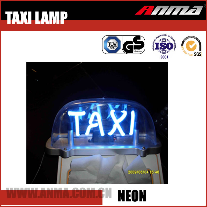 Custom led roof light advertisement taxi top light roof lamp