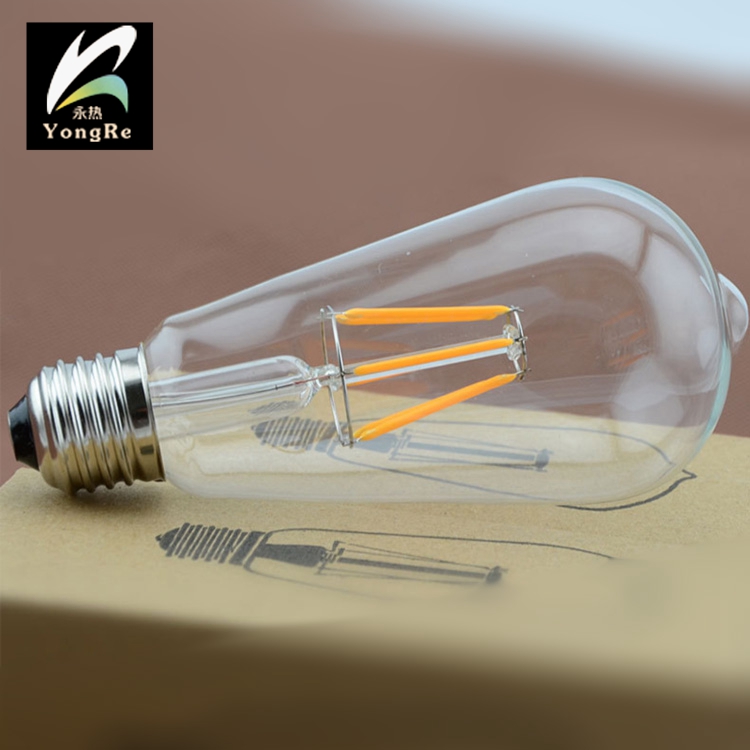 Vintage Style Light E27 3W 4W Led Filament Bulb