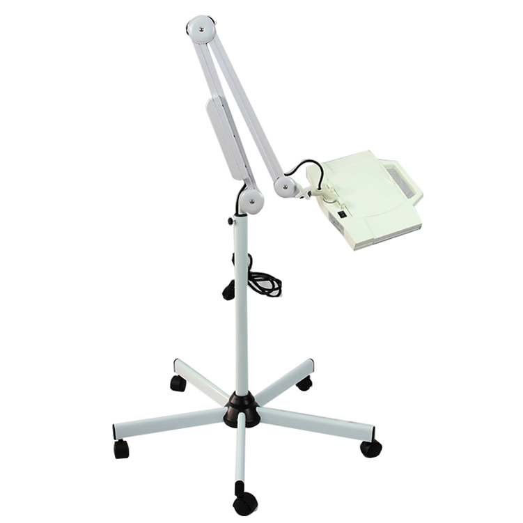 Special for tattoo parlor care, beauty, skin care, craft & task lighting five-foot square led cold light magnifying lamps