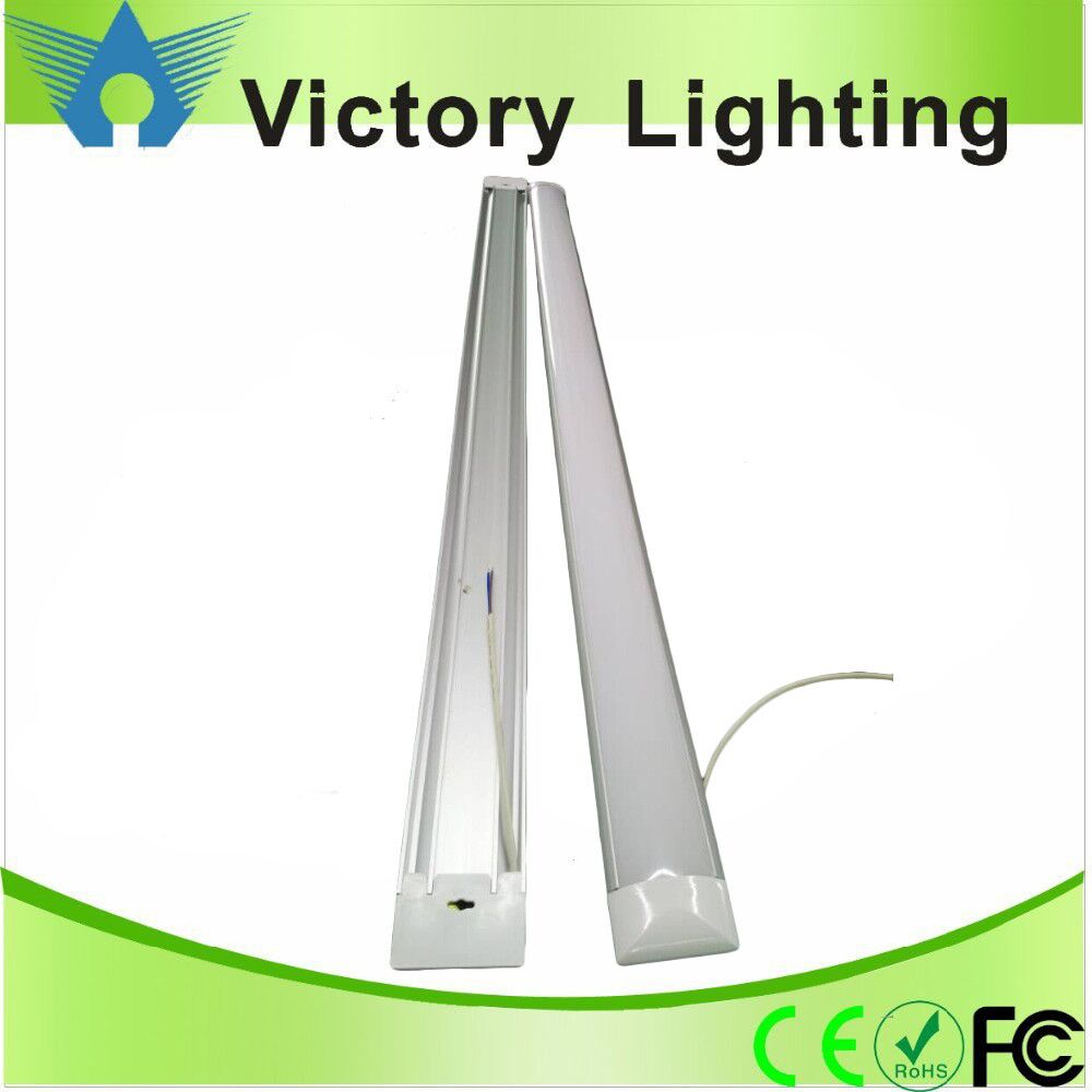 Top quality flat tube led IP54 Tri-Proof 1200mm led batten linear light