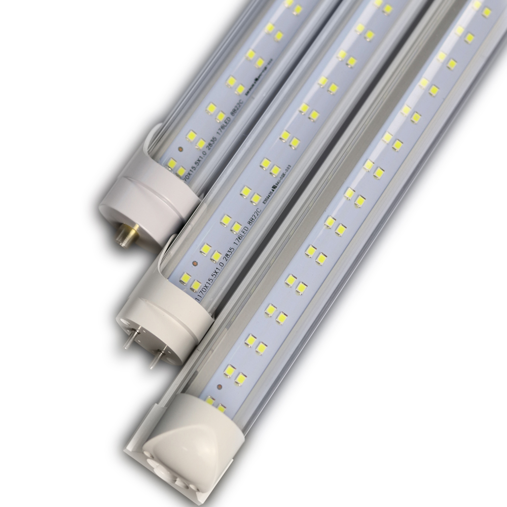 50,000 hours of service life SMD2835 brightness warm white 2400mm t8 60w led tube