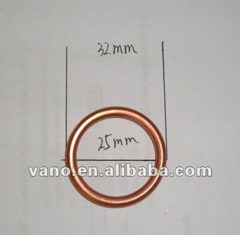 gy6 Motorcycle exhaust gasket GY6-125 ring gaskets