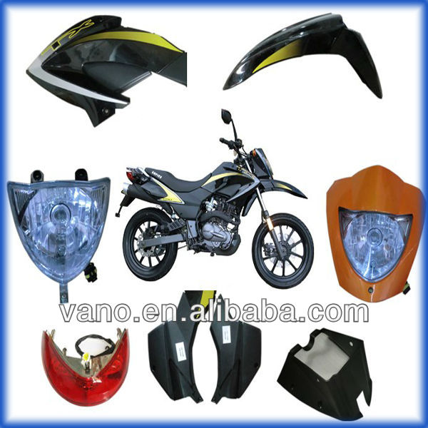TX200 motorcycle body plastic parts