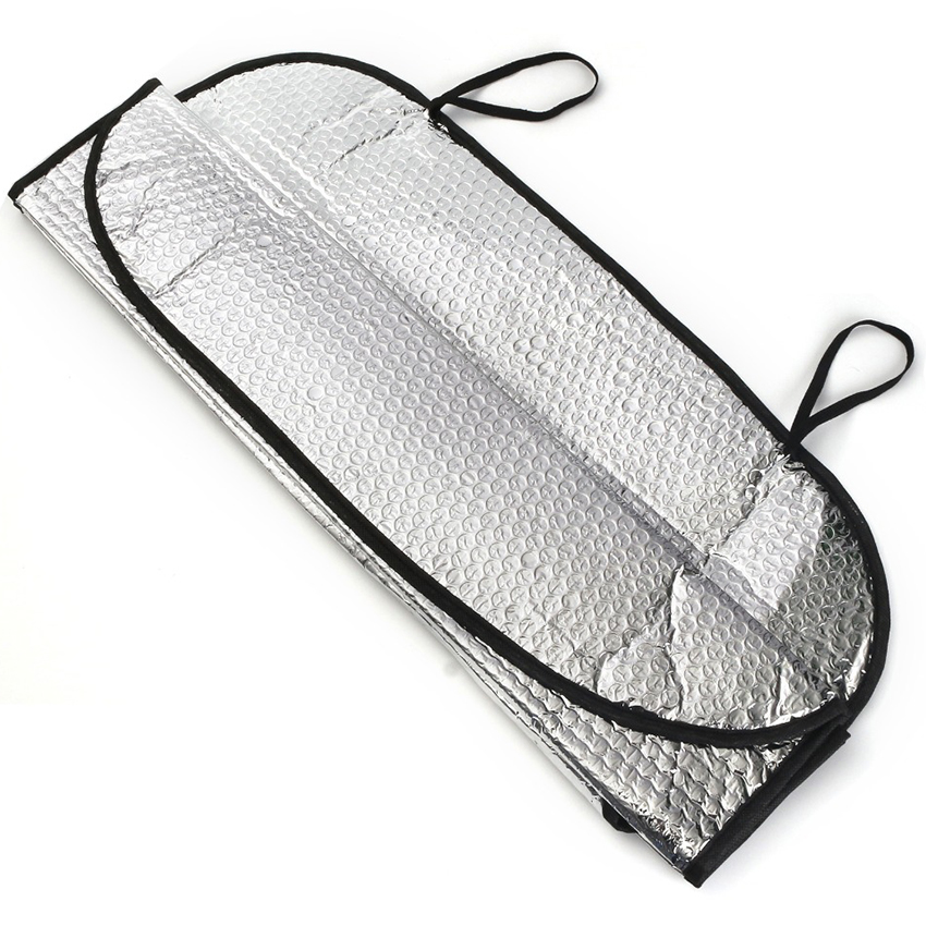 130*60cm silver PE bubble car front window sunshade