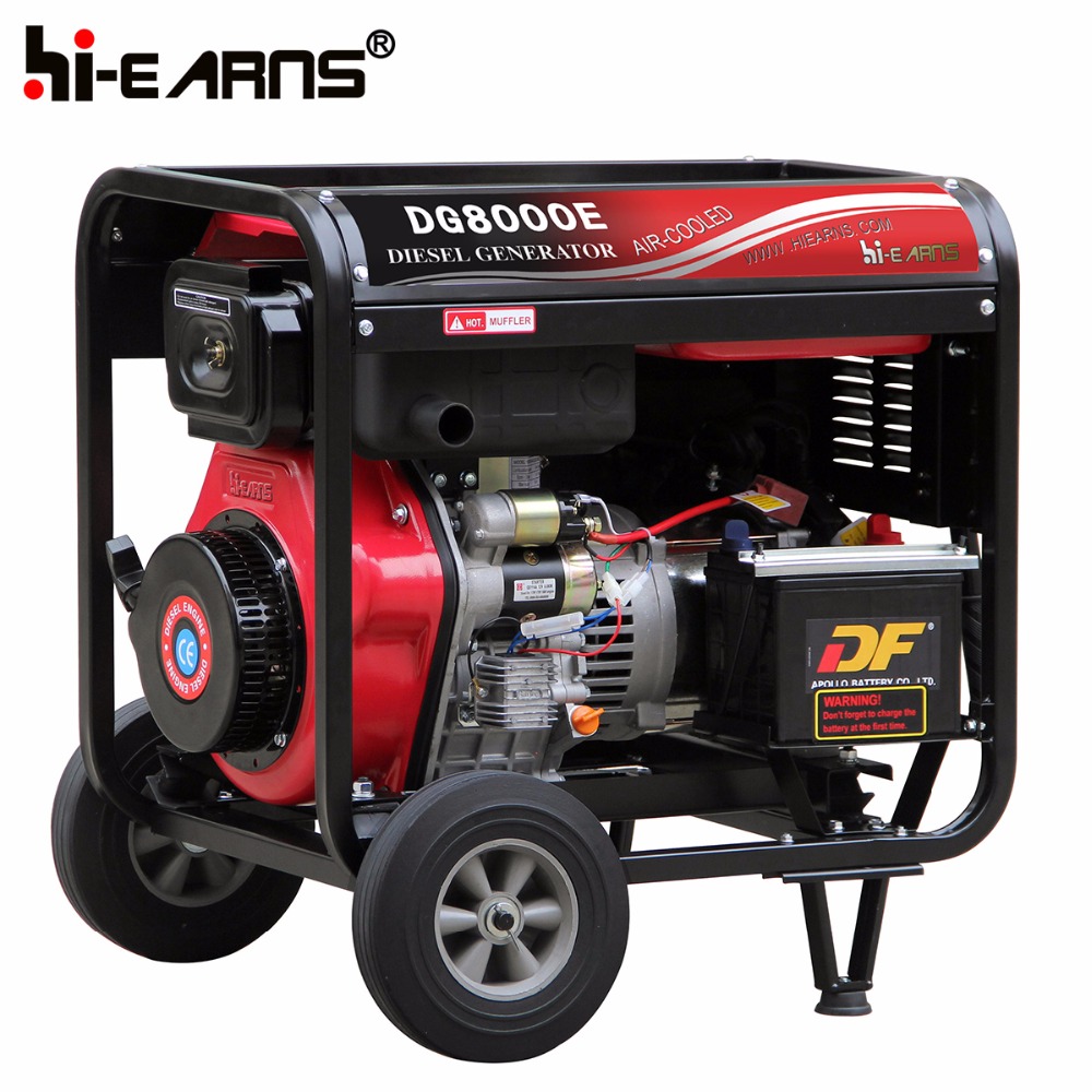 DG8000E open frame hot product diesel generator