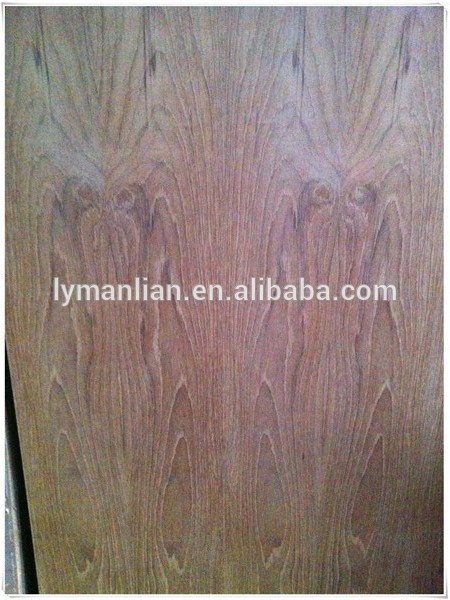 linyi supply burma teak fancy plywood/ flower cut teak veneer plywood/ash veneer plywood