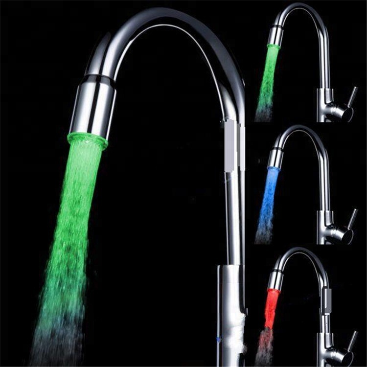 Hiqh Quality Led Faucet With No Battery 7 Colors Changing