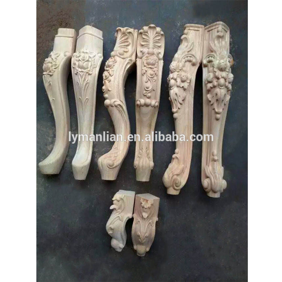 wooden carving furniture legs