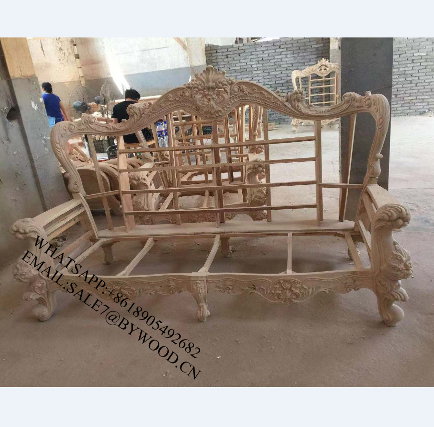 antique wooden sofa frame wholesale furniture frame carving wooden frame sofa