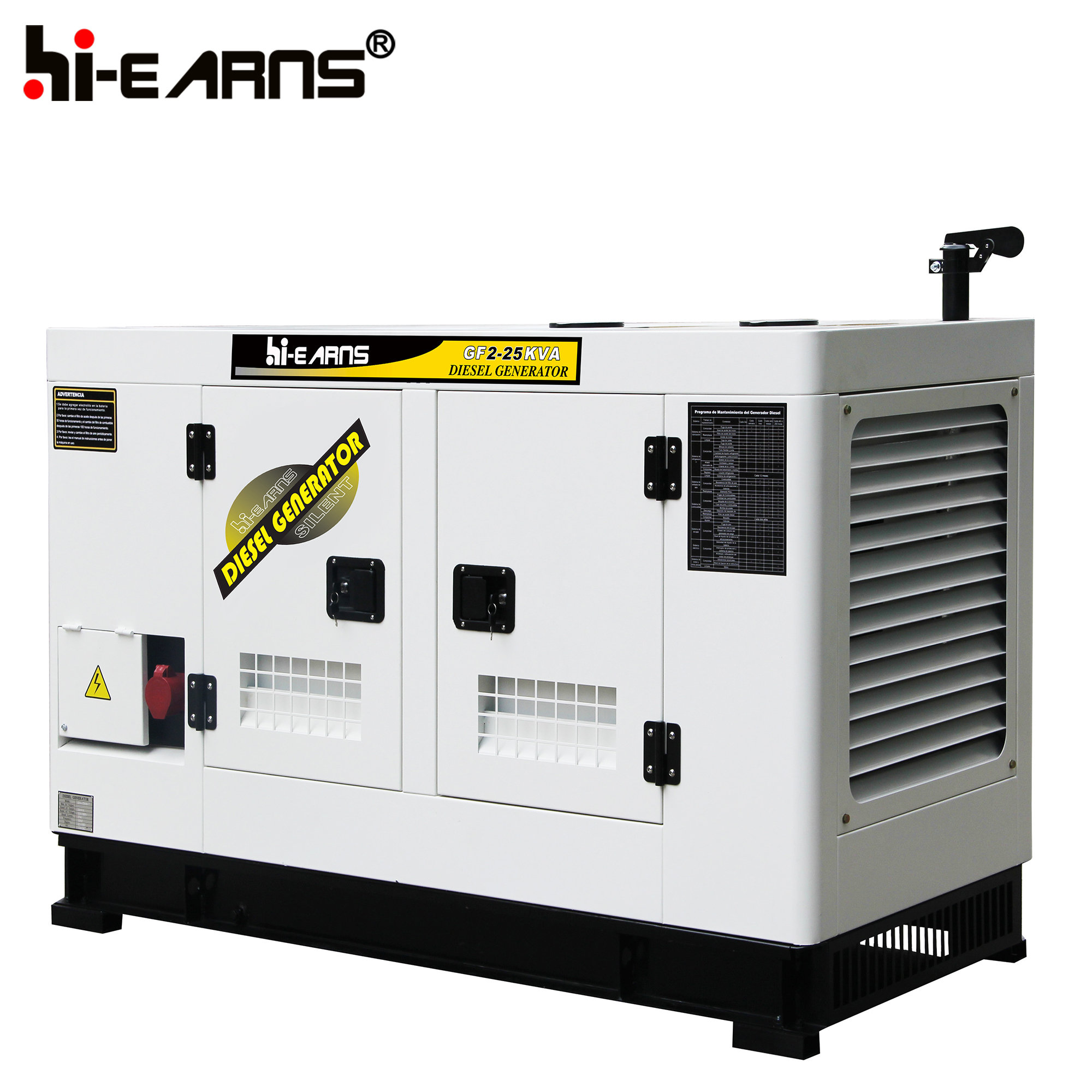 Low price 25KVA Water cooled silent diesel generator