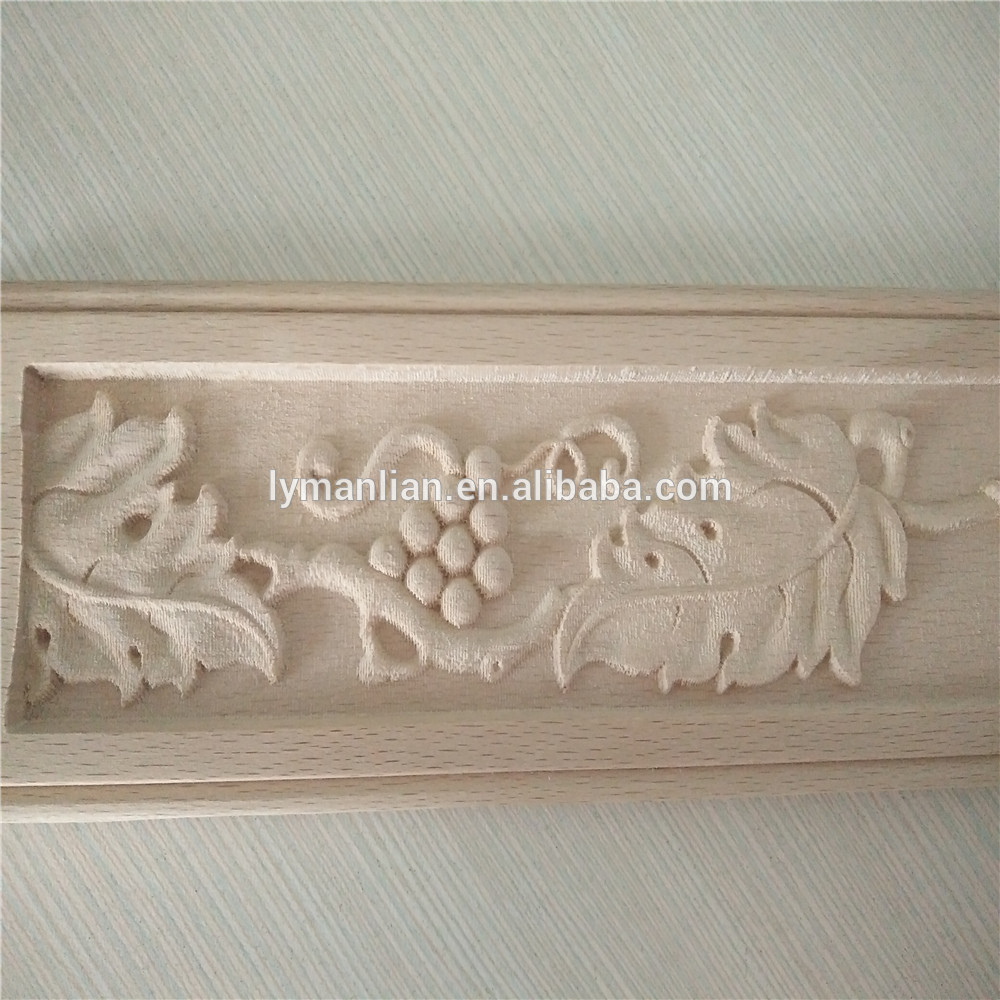 furniture accessories wood moulding Trim strip wooden applique