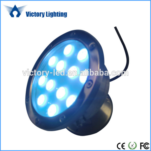 36W 12V 24V Waterproof Ip68 RGB Garden Recessed Ground RGB LED Deck Underground Light Lamp