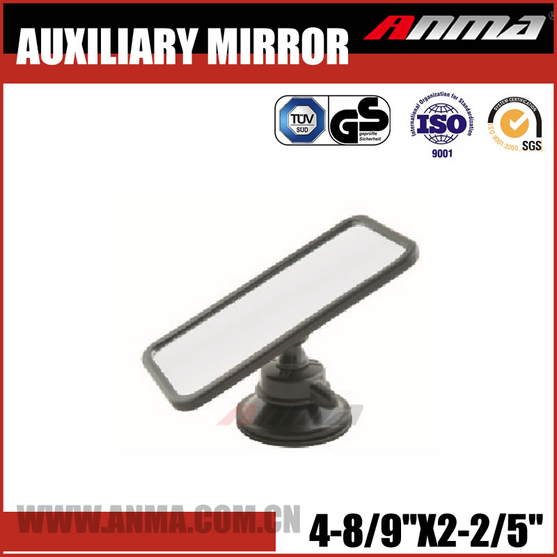 360 degree wide angle suction type mirror car interior auxiliary rear view mirrors