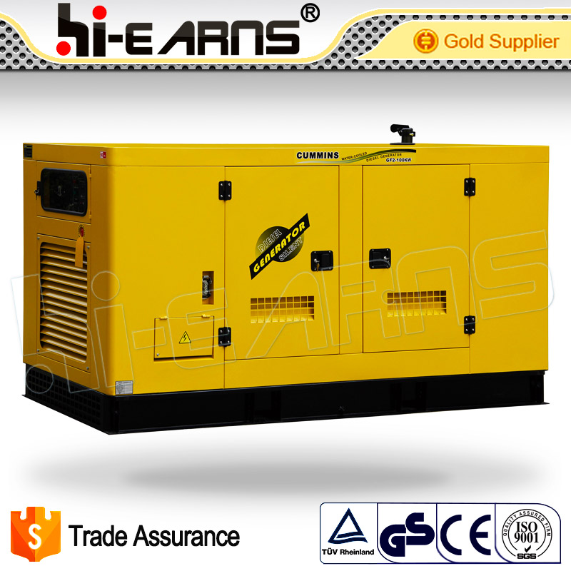 100KW Power supply water cooled diesel generator