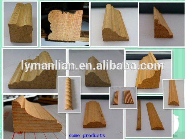teak wood moulding/ decorative furniture trim Linyi Baiyi made
