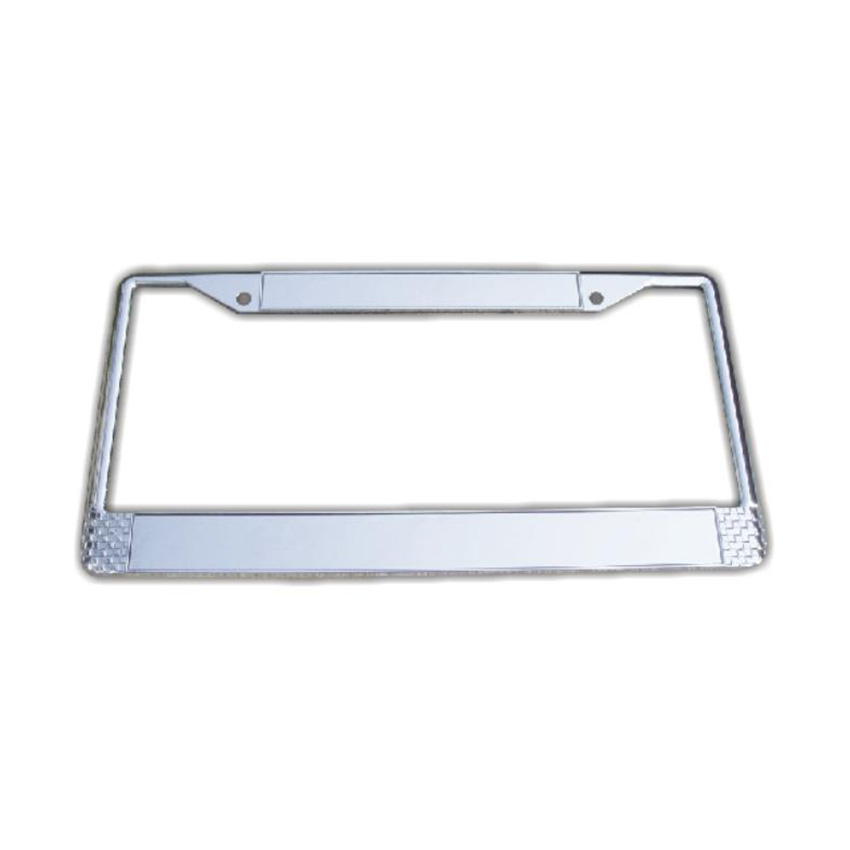 America auto license plate frame chrome car license plate frame