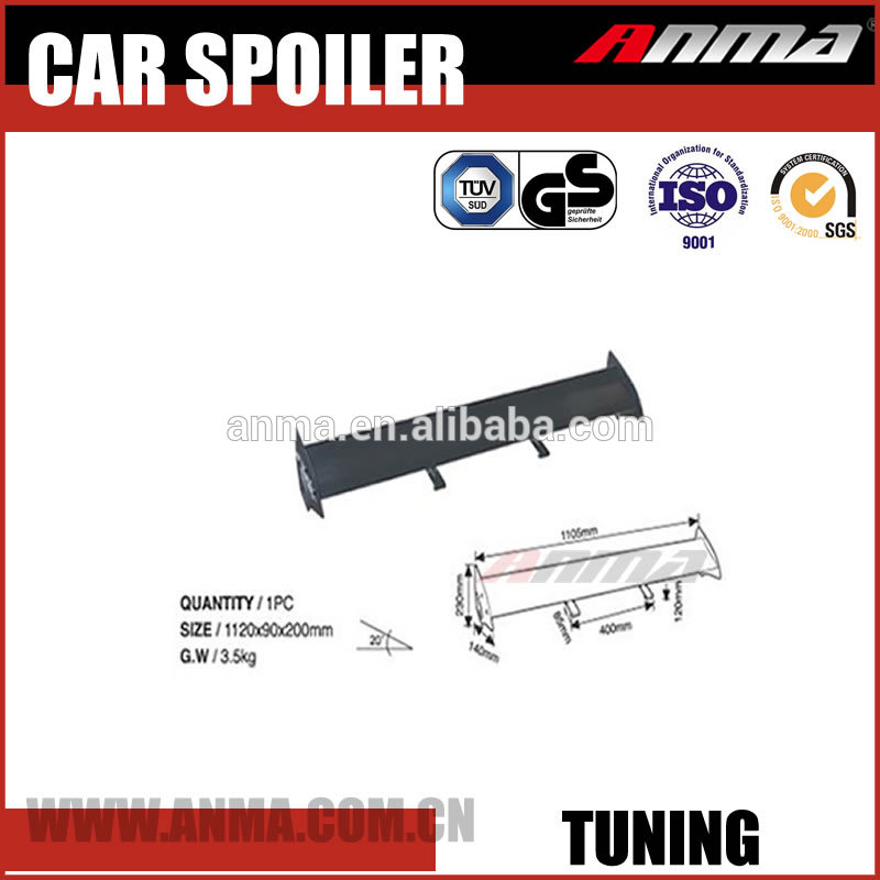 Car carbon fiber spoiler car accessories