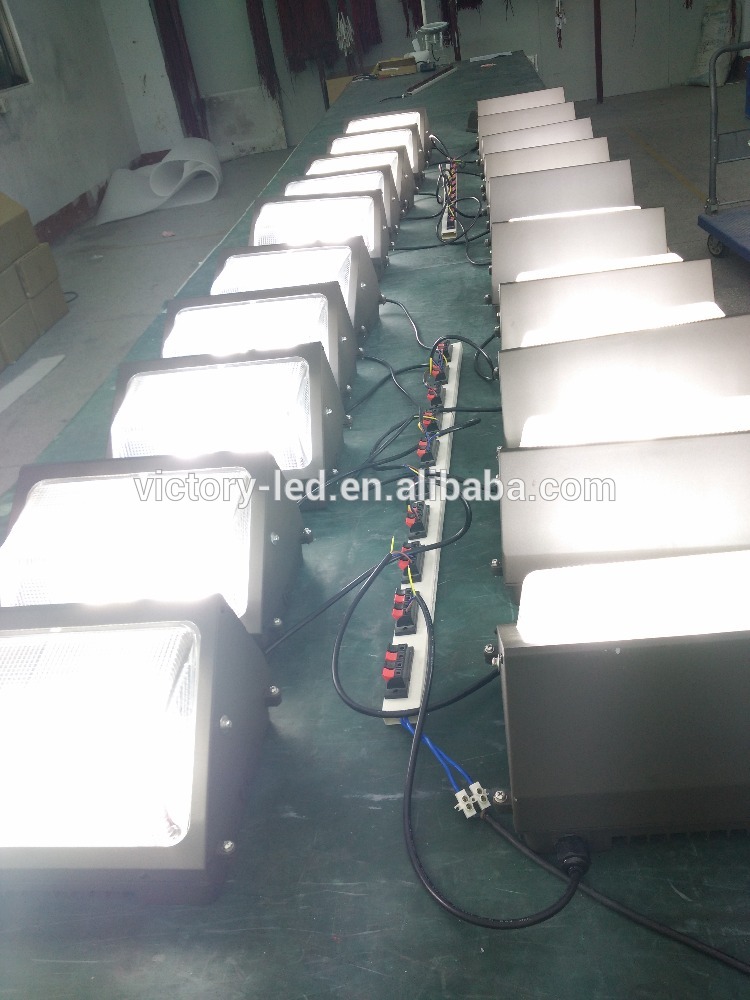 Factory price IP65 100w 120w outdoor led wall pack lights