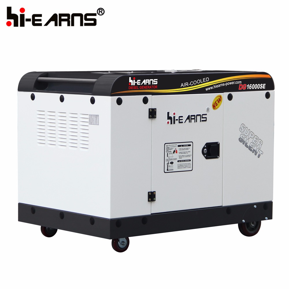 two cylinder super silent 10kw generator motor