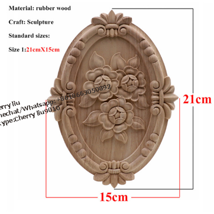 Wood Carving Furniture Onlays