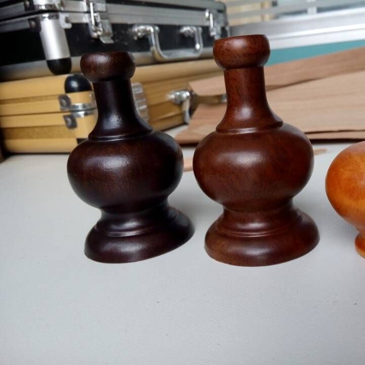 cherry wood finials
