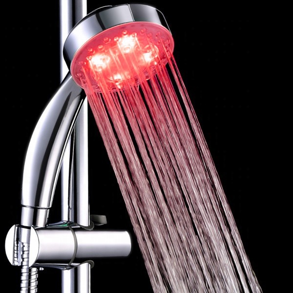 LED Shower Head Faucet Light 7 Colors Change Glow Shower Light Water Flow Shower Head