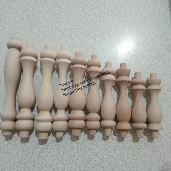 wood spindles and finials