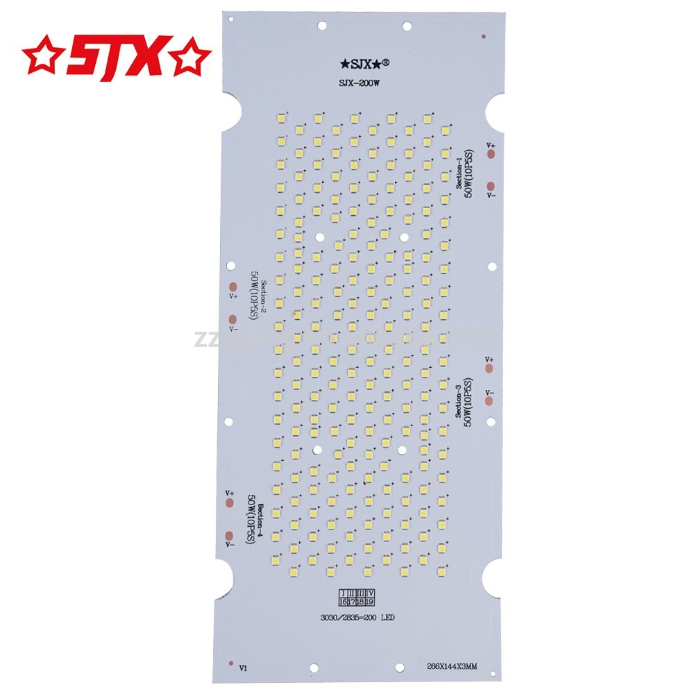 2017 new design led smd pcb square board for street lights