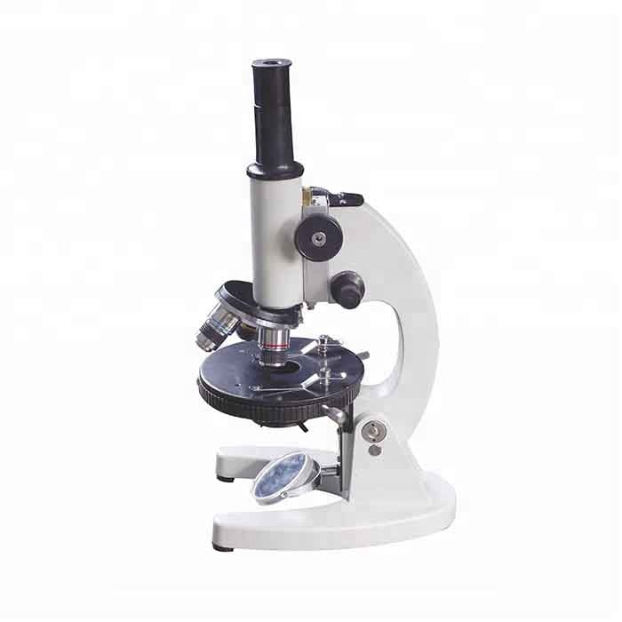 portable Round stage slide clips vertical tube monocular microscope WW-L101