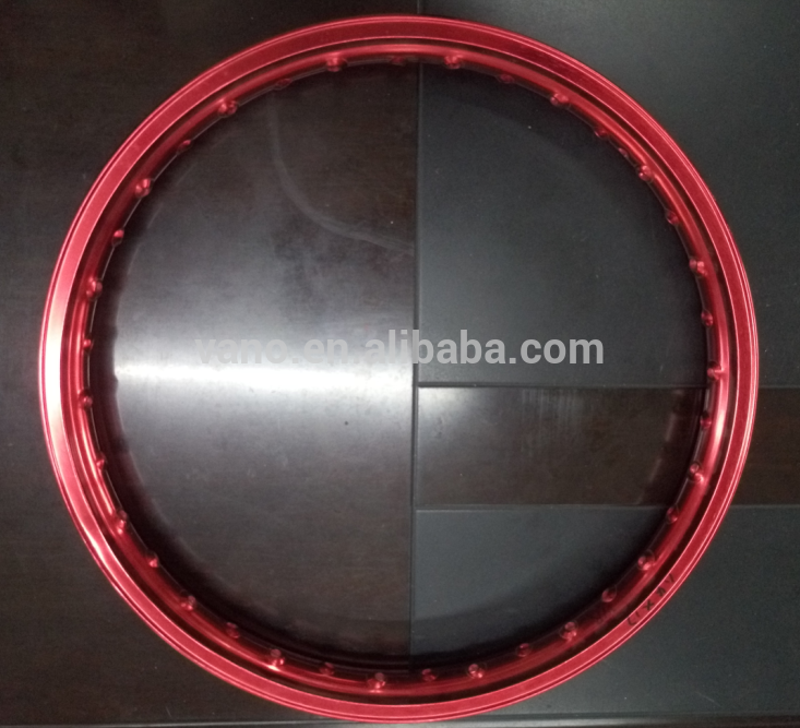 1.4*17 Motorcycle alloy wheel rims with 36 holes