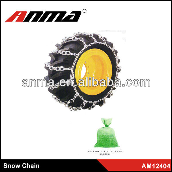 12MM iron universal size car snow chain tractor tire protection chain