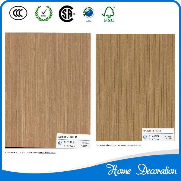 Burma teak veneer /wood veneer sheet teak for interior door