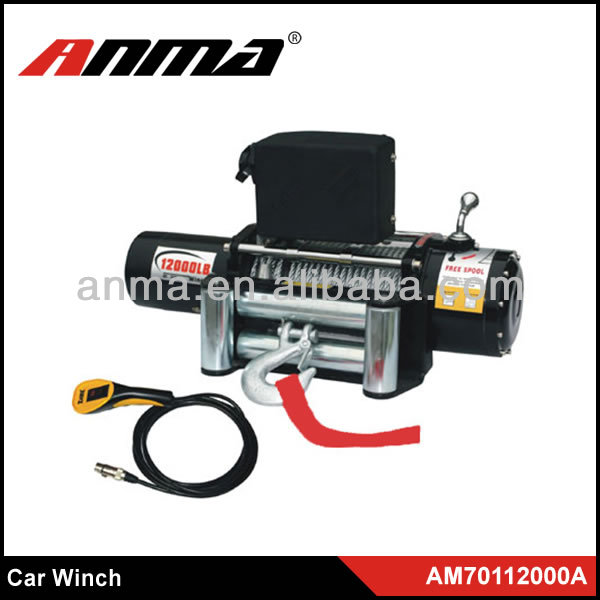 ANMA 4X4 portable electric Winch 12V DC/12000lbs for car