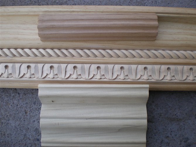 home decoration wooden strip moulding