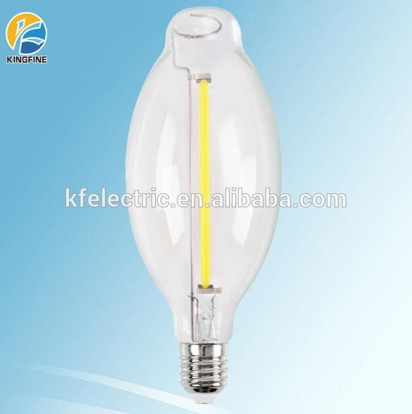 Kingfine COB-HPS1280 360 degree E27 3000K/6000K 10W Ra80 1400lm led filament bulb Replace High Pressure Sodium Lamp