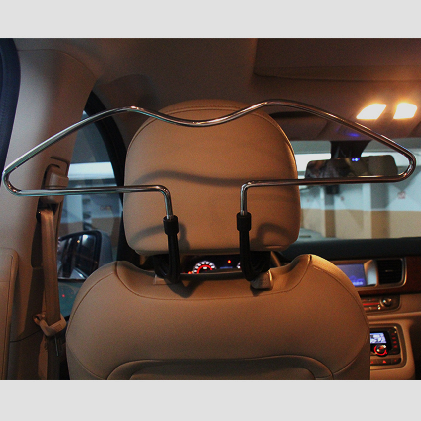 Iron PP Car Headrest Jacket Coat Hanger