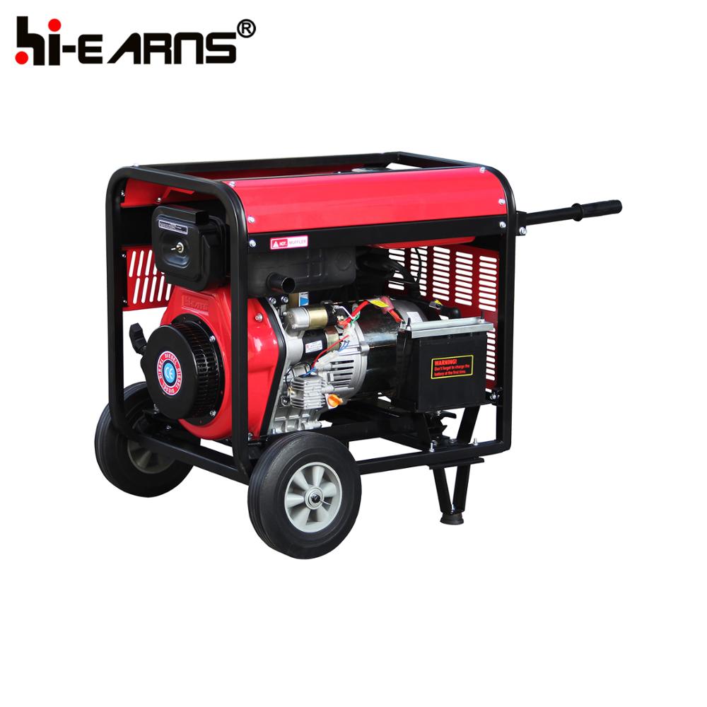 Custom 5KW open frame electric air cooled diesel generator