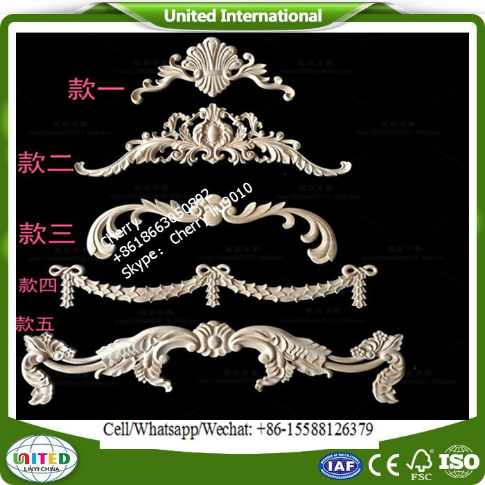 unpainted furniture Wood onlays