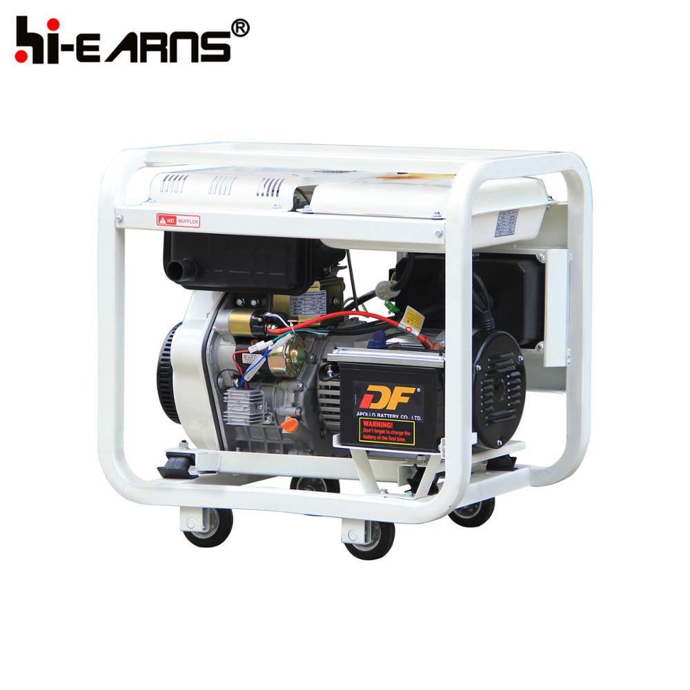 6KW three phase Portable diesel generator