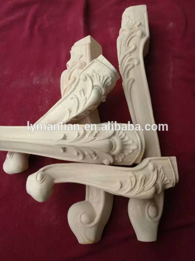 Solid wood wooden carving table legs
