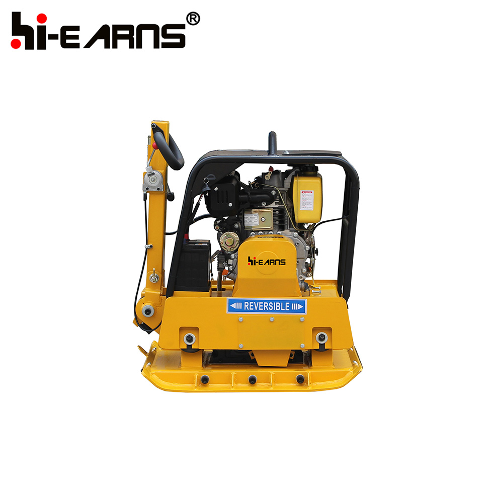 330 electric reversible plate compactor 10hp air cooled  diesel engine