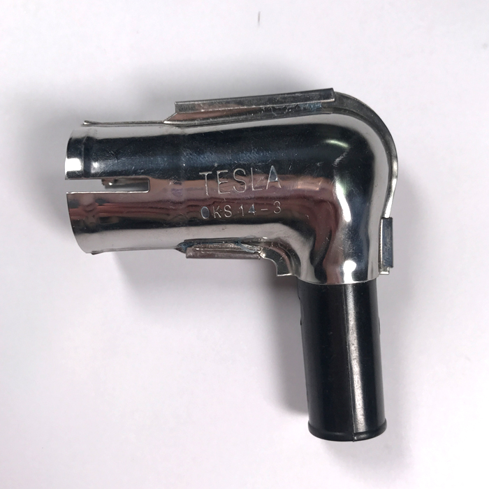 Stainless Metal Steel Motorcycle Spark Plug Cap Boot For JAWA350