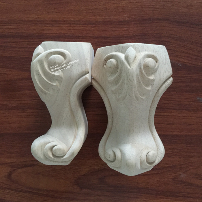 carved wood funiture bed legs