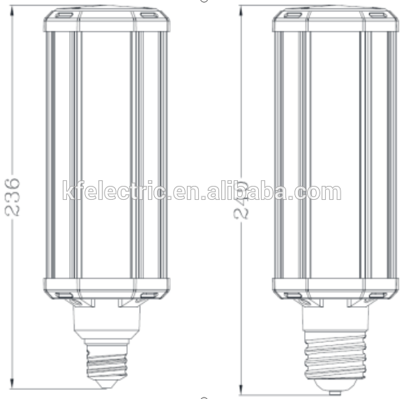 E27 E40 AC85-265V IP65 LED corn light E27 30W 50W Warehouse lights Industrial and mining lamp