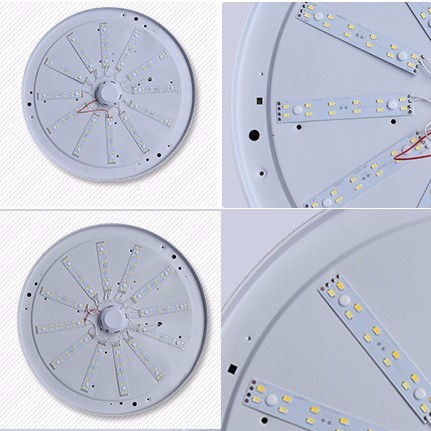 7pcs 5730 24w round 5730 cob 6000k 220v 7w led pcb board boards