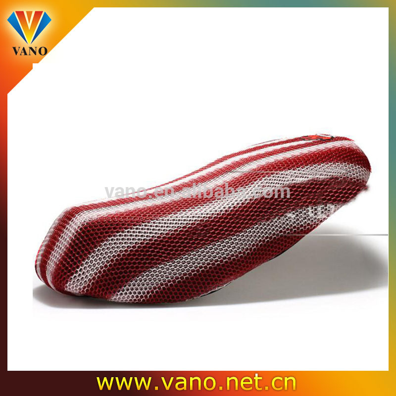 100% polyester 3D Mesh heatproof motorcycle seat cover