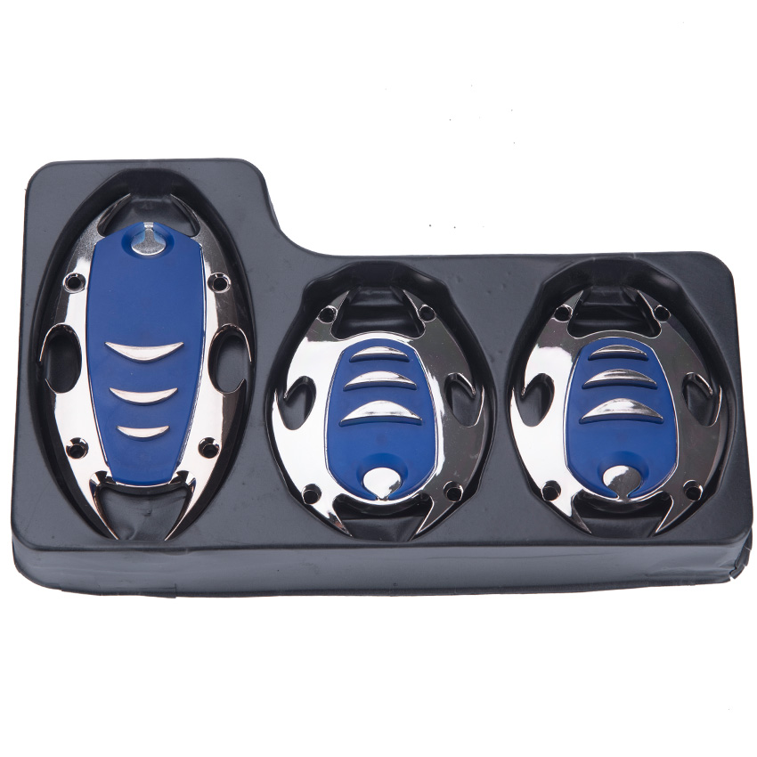 Set of 3 PCS Car Pedal Covers ABS Car Pedal Pad