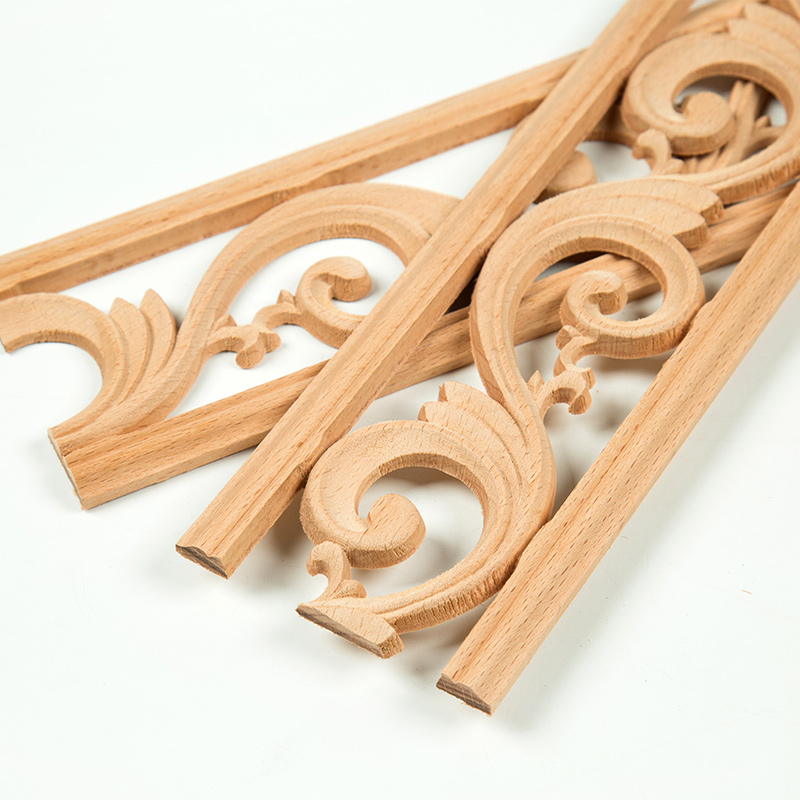 widely used solid wood carved moulding