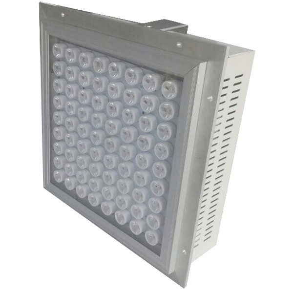 Fin type heat sink Epistar waterproof led gas station canopy light with Meanwell driver