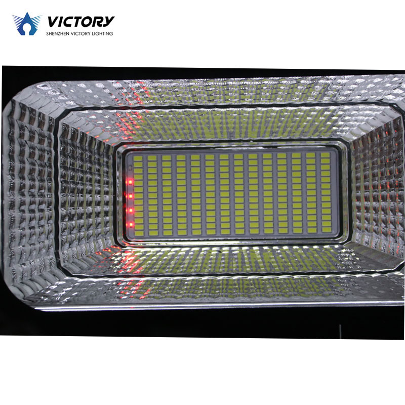 High lumen Bridgelux outdoor waterproof solar LED flood lights 100W